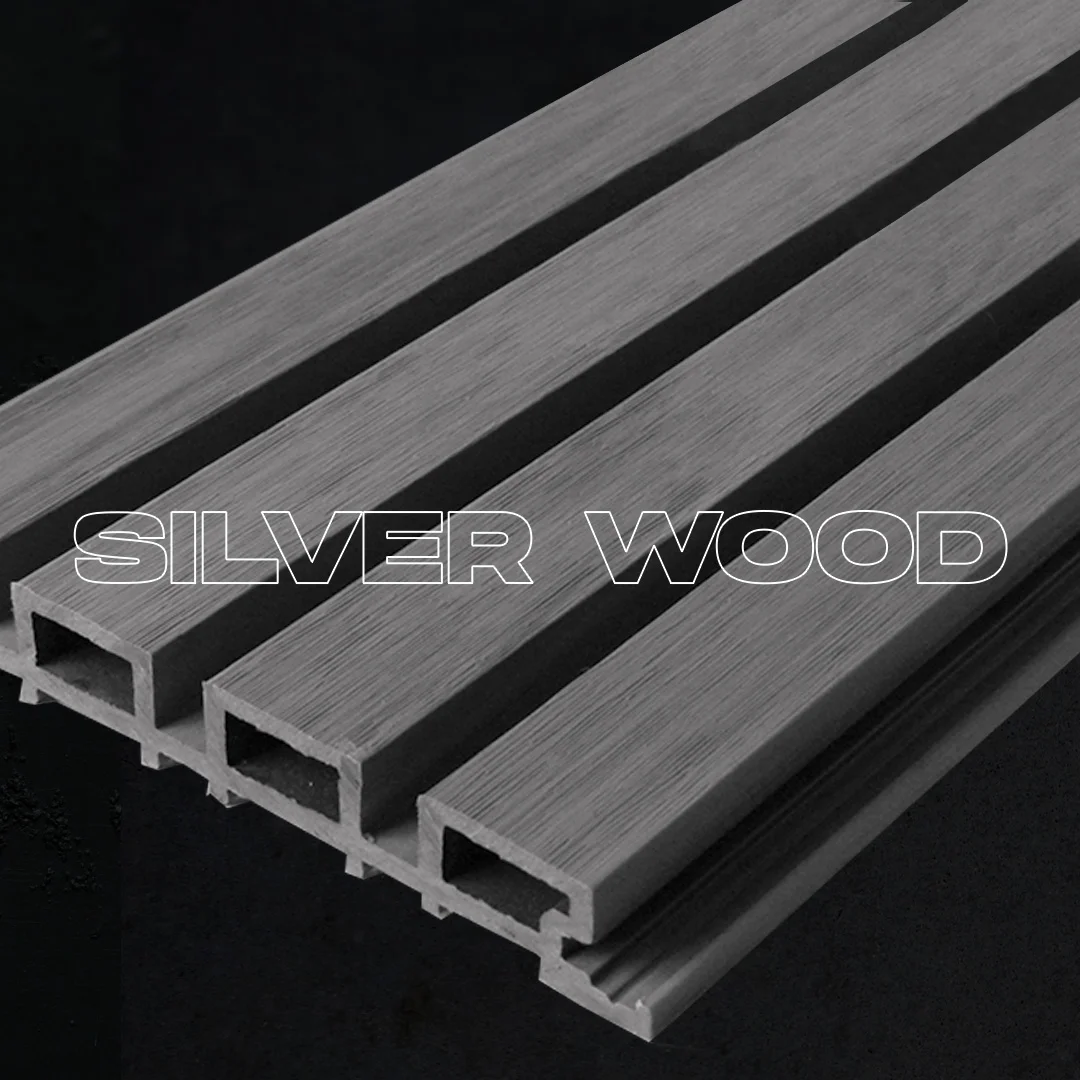WALL PANEL SILVER WOOD