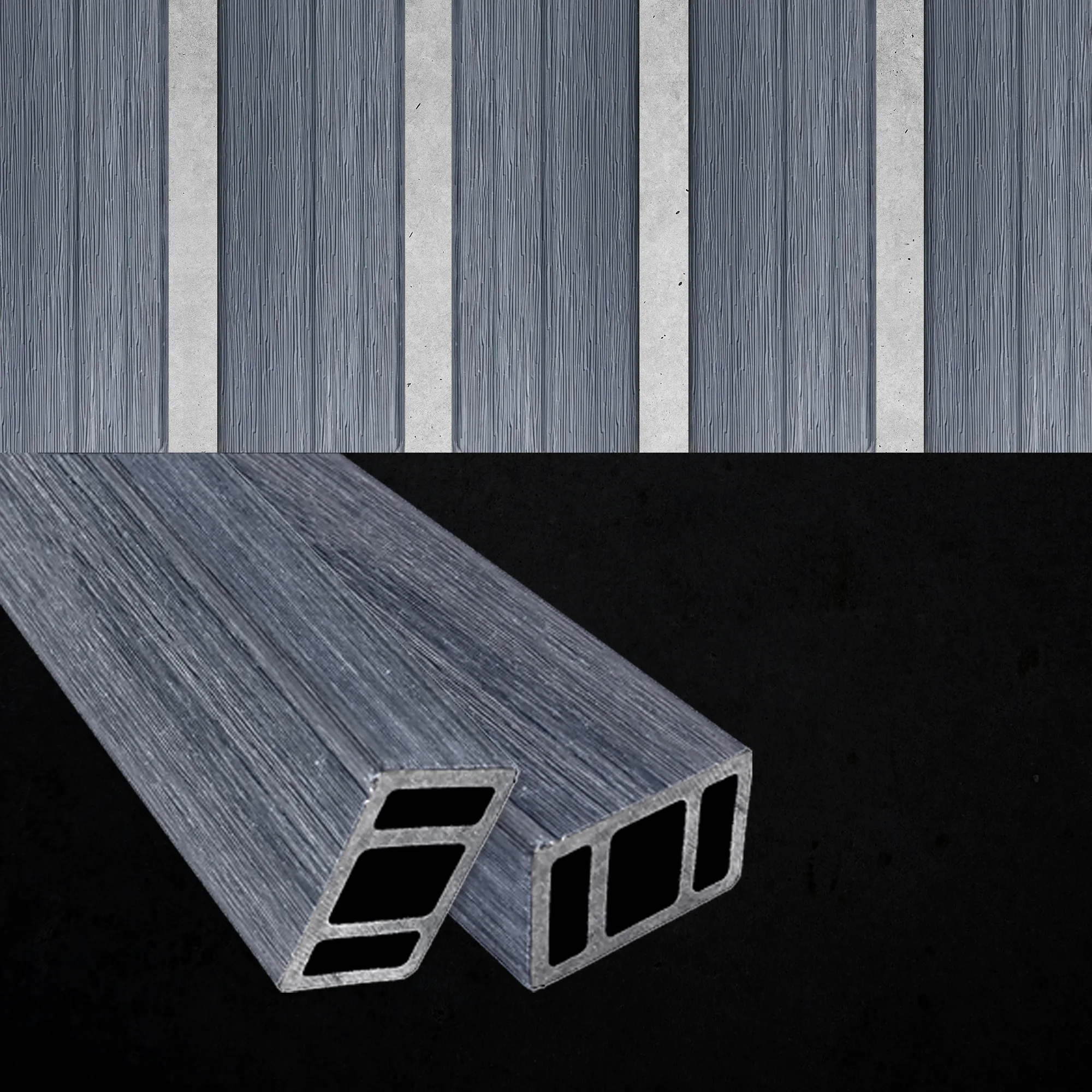 RAILING SILVER WOOD