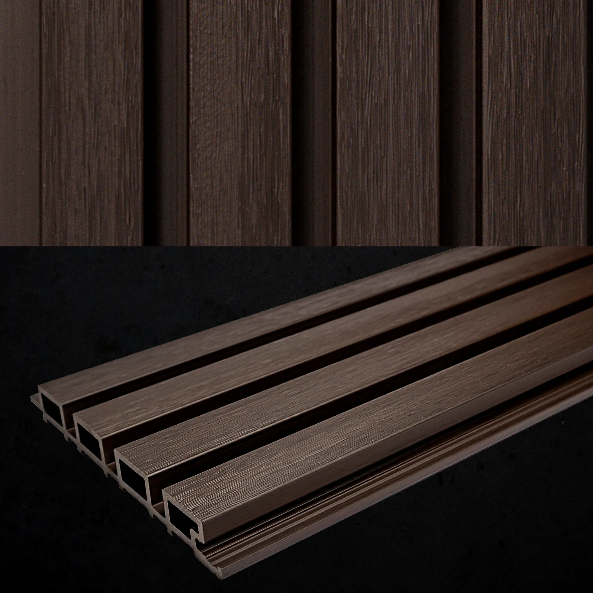 WALL PANEL RED WOOD